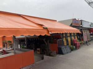 รับติดตั้งผ้าใบหลังคาเลื่อนสไลด์เขาหินซ้อน